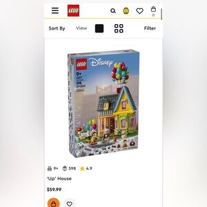 LEGO Disney UP House NO BOX